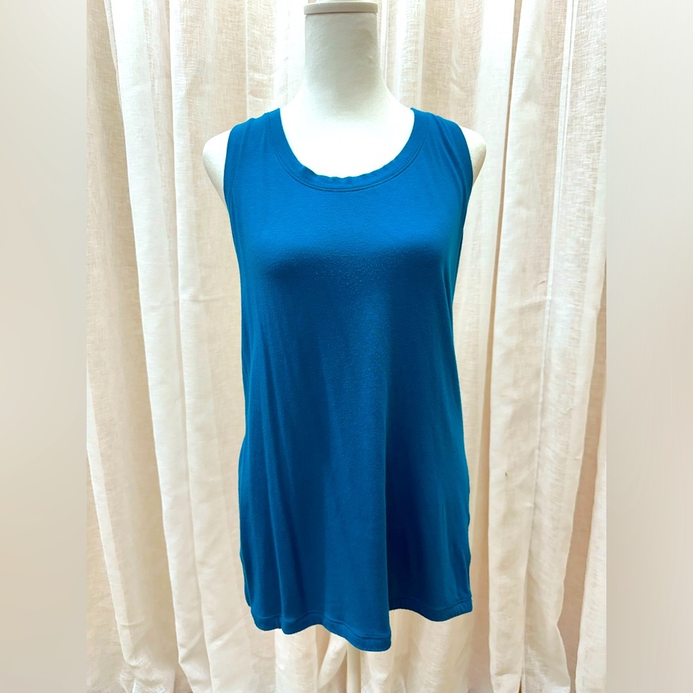 Sleeveless Blue Women's Top